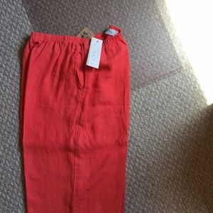 Willow size L linen crop pants—NWT